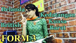 BAB 1:- (Kedatangan Kuasa Barat) | SEJARAH TINGKATAN 3 | PT3