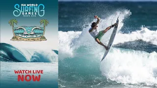 WEBCAST - Competition Day 9  - 2024 ISA World Surfing Games