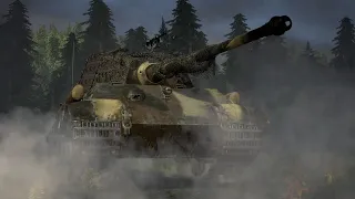 Königstiger VS 4 Sherman - Epic Battle