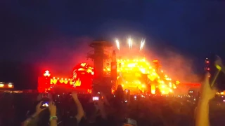 Dominator 2017 Anthem end show with fireworks