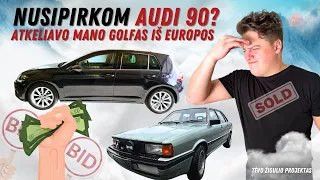 ROLANDAS: ATKELIAVO MANO GOLFAS IŠ EUROPOS AUKCIONŲ?