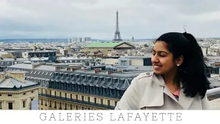 Exploring Galeries Lafayette (Euro'18 trip: Day 9)