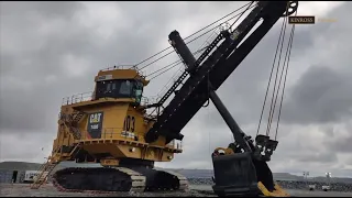 Kinross Paracatu's Caterpillar Hydracrowd Electric Shovel Construction