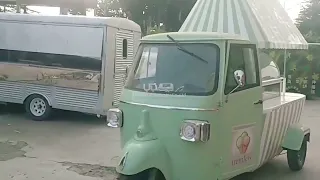 Cute ice cream piaggio