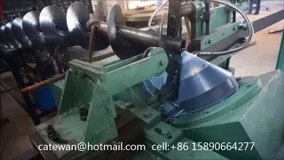 spiral helix blade machine