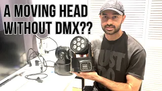 Review: The UKing Mini Wash Moving Head Lights! Moving Heads WITHOUT DMX??