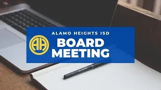 Regular AHISD School Board Meeting - August 27, 2020