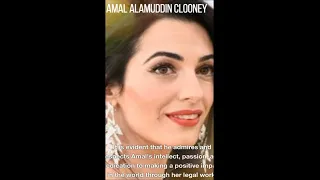 AMAL CLOONEY (PART2)| WHY DID GEORGE CLOONEY MARRIED HER| #amalclooney, #georgeclooney