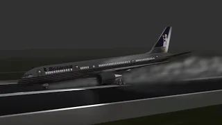 Britannia Airways Flight 226A - Crash Animation