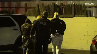 Van Nuys- LAPD SWAT gambling raid