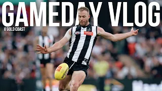 AFL Gameday Vlog With Tom Mitchell | Collingwood VS Gold Coast