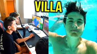 GIORNATA IN UNA VILLA CON 5 YOUTUBER FAMOSI!!