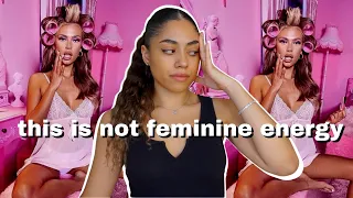 everything you're getting wrong with feminine energy.