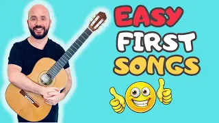 First 3 Easy Songs To Learn On Guitar [FOR KIDS]