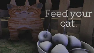 Feed your cat. — Full Gameplay (No Commentary + All Endings)