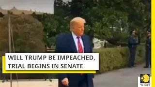 Trump's impeachment trial in Senate begins today