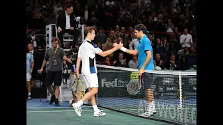 Roger Federer vs Richard Gasquet - Paris Masters 2011 3rd Round: HD Highlights