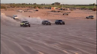 Arrancones de Cherokees(así se puso el día de ayer)