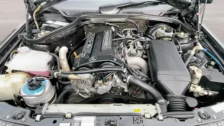 Mercedes Benz 190 2.5-16 EVOII - Engine cold start