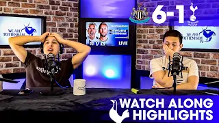 SPURS FANS REACT TO NEWCASTLE BATTERING!!! Newcastle 6-1 Tottenham [WATCHALONG HIGHLIGHTS]