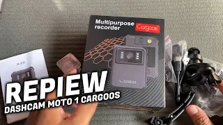 REVIEW DASHCAM MOTO 1 CARGOOS UNTUK MOTOR DAN ANTI AIR