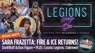 Special Guest Sara Frazetta! Fire & Ice Returns and the DarkWolf Action Figure