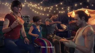 Uncharted: The Lost Legacy - Chloe, Nadine, and Sam - END CREDITS SCENE