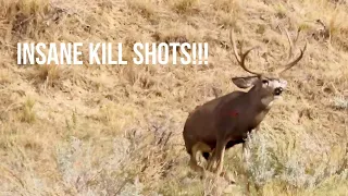 TOP 35 BEST HUNTING KILL SHOTS!! | BOW AND RIFLE!