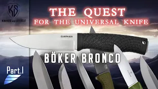 Böker Bronco universal knife. A rival for the Venture