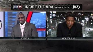 Inside the NBA: Denzel Washington Joins To Talk Sports and Equalizer 2