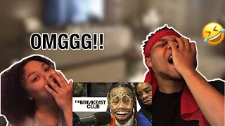 MUCHDANK| 6IX9INE EXPLAINS WHY HIS NUTS HANG REACTION 😂