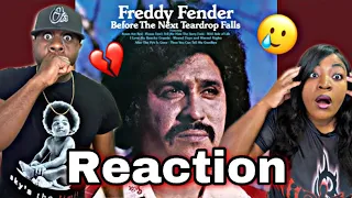 WE LOVE THIS!!  FREDDY FENDER - BEFORE THE NEXT TEARDROP FALLS (REACTION)