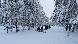 Катание на снегоходе по Вязниковскому Венцу