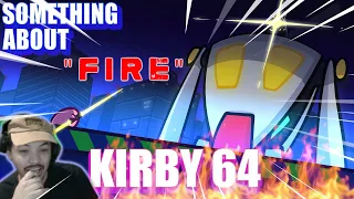 THIS CRAZY LMAO! WTF GOING ON HERE! Something About Kirby 64 ANIMATED REACTION!