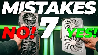 🛑WATCH OUT🛑 ➡️ 7 BIGGEST GPU Buying Mistakes as a CREATOR