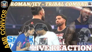 Roman Puts Tribal Chiefdom on the Line Against Jey |WWE SmackDown Highlights 7/21/23 | LIVE REACTION