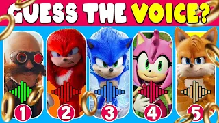 💎🦔🦊 🥚 Guess the Sonic the Hedgehog Characters by Their Voice  - Guess the Voice!