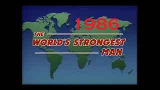 1986 World's Strongest Man at Nice.