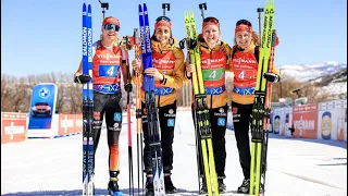 BMW IBU World Cup Relay Women / Soldier Hollow, Utah / 09.03.2024