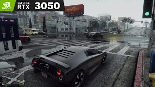 GTA 5 Ultra Realistic Mod - RTX 3050 (Very High) - MSI GF63 Thin