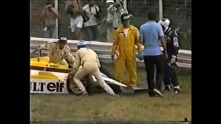 Prost out ,Arnoux is 1st  Austrian gp 1981 f1 race 11  by magistar