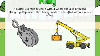 Pulley, wheel and axle, and simple Machines