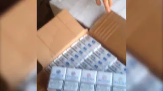 Склад з більше 400 ящиками тютюнових виробів викрили на кордоні з Росією