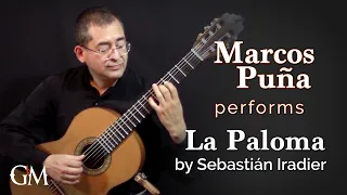 Marcos Puña plays La Paloma by Sebastián Iradier | Guitar by Masters