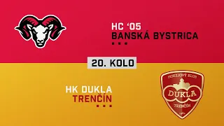 20.kolo HC 05 Banská Bystrica - Dukla Trenčín HIGHLIGHTS