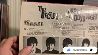 Vintage Record! 1964 Beatles “ A Hard Days Night!” Error Version