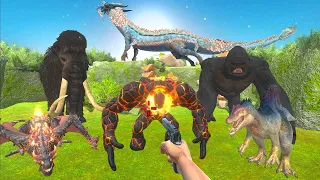 Fps avatar VS Lava Boy Destoroyah The Chinese Dragon Pregnant Animation Monsterverse planet of King