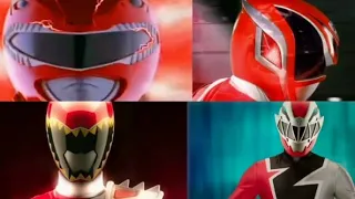 Power Rangers All Forever Red - Mighty Morphin - Dino Fury