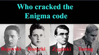 Enigma: How did it work and who cracked it. Polish mathematicians or Alan Turing.