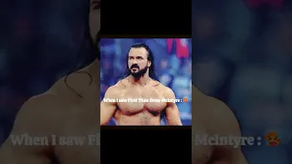 Then V/S Now: Drew McIntyre 🥵 EDIT #shorts #edit